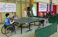 Турнир по настольному теннису среди инвалидов-колясочников в Пулавах (Польша)